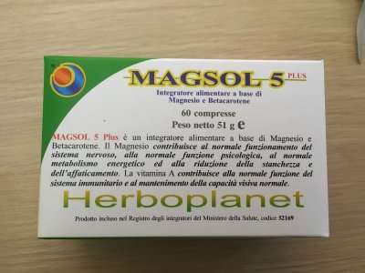 MAGSOL 5 PLUS magnesio herboplanet