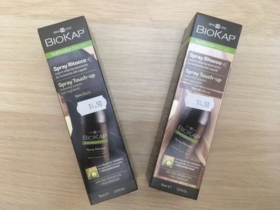 Spray ritocco Biokap castano scuro