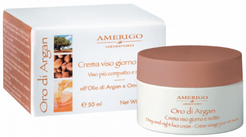 Oro di Argan Crema viso giorno e notte Amerigo