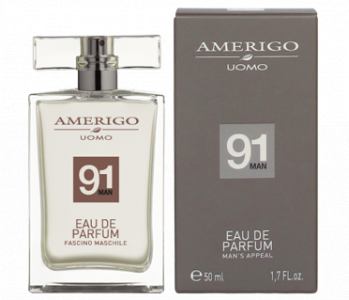 Eau de parfum profumo 91 man uomo Amerigo