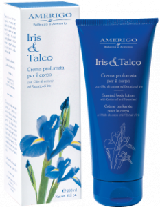 Crema per il corpo profumata Iris e Talo Amerigo