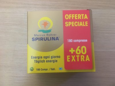 Spirulina Marcus Rohrer 180 compresse + 60 omaggio