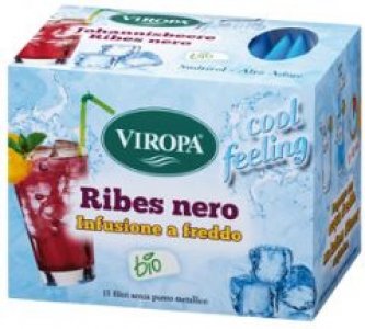 Tisana Ribes nero BIO - INFUSIONE A FREDDO, Viropa