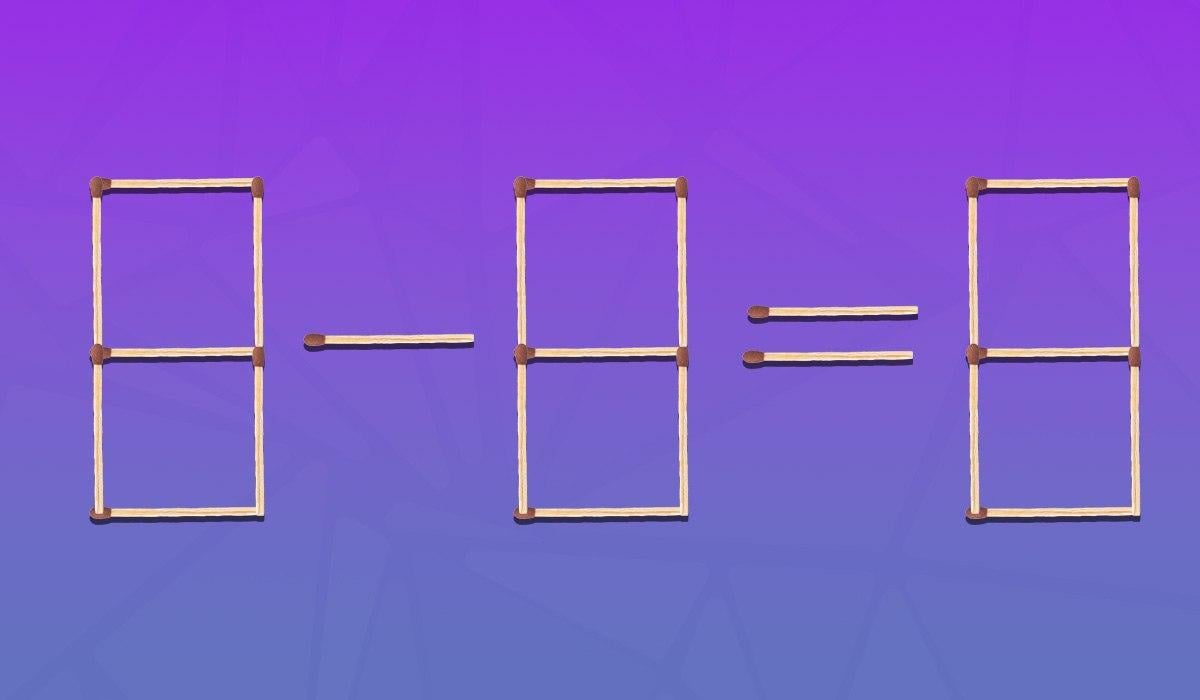 Ποια αντιστοιχία και πού πρέπει να μετακινηθεί για να γίνει αληθινή η ισότητα: ένα δύσκολο τεστ IQ