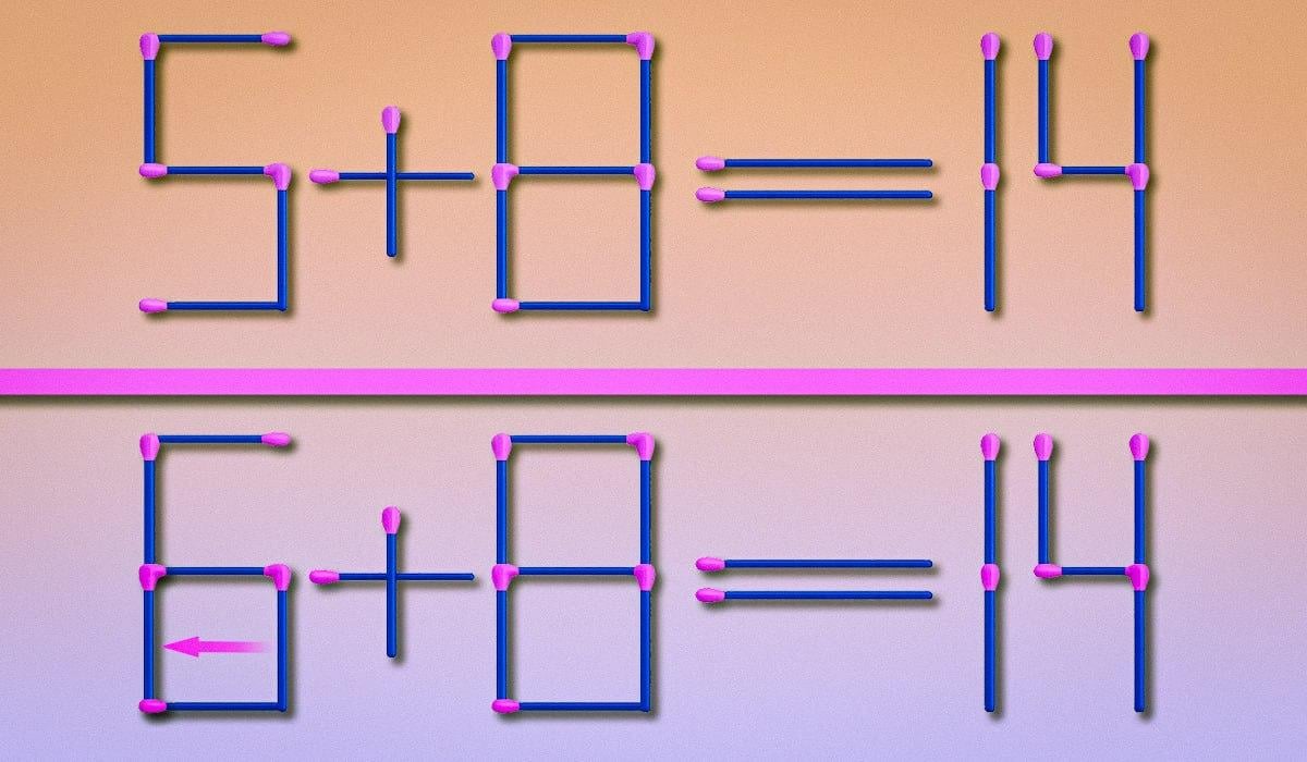 Όπου πρέπει να προσθέσετε μια αντιστοιχία για να κάνετε την ισότητα σωστή: ένα απλό τεστ IQ