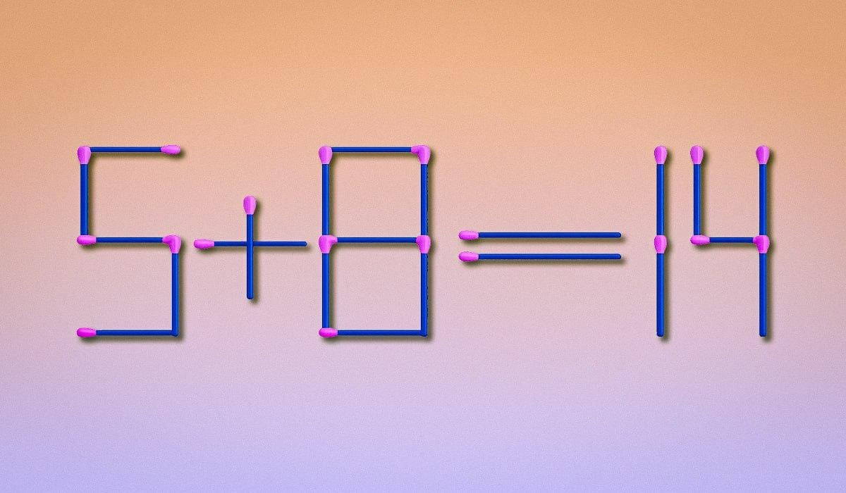 Όπου πρέπει να προσθέσετε μια αντιστοιχία για να κάνετε την ισότητα σωστή: ένα απλό τεστ IQ