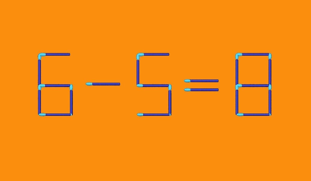 Γρήγορο τεστ IQ: πρέπει να μετακινήσετε μόνο ένα σπίρτο