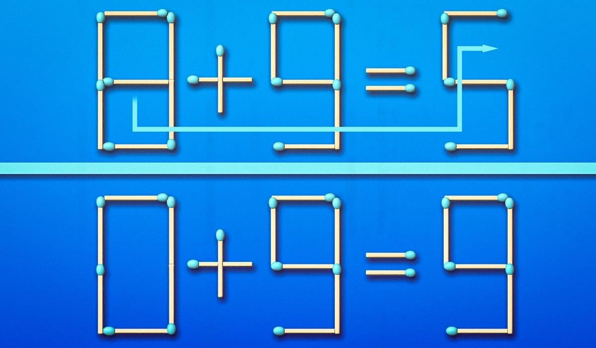 Πρέπει να μετακινήσετε μόνο ένα σπίρτο για να διορθώσετε ένα λάθος: ένα τεστ IQ σε 11 δευτερόλεπτα