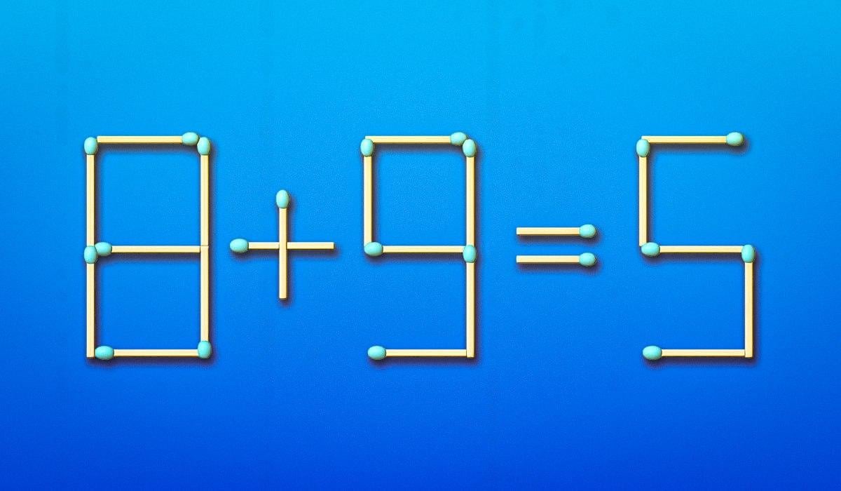 Χρειάζεται να μετακινήσετε μόνο ένα σπίρτο για να διορθώσετε ένα λάθος: Τεστ IQ σε 11 δευτερόλεπτα